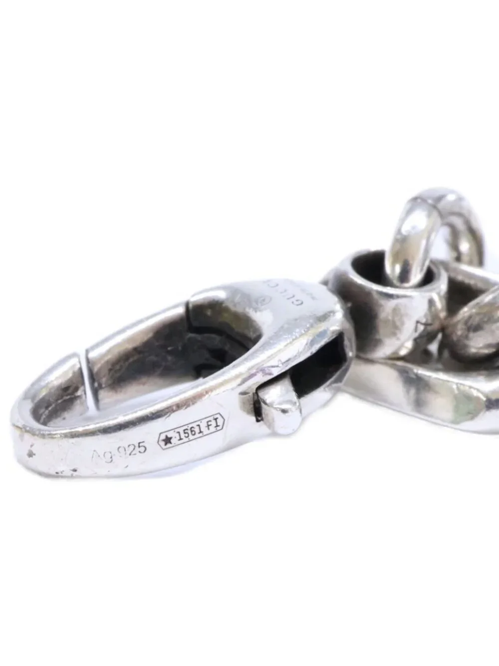 Gucci Interlocking Bracelet Silver
